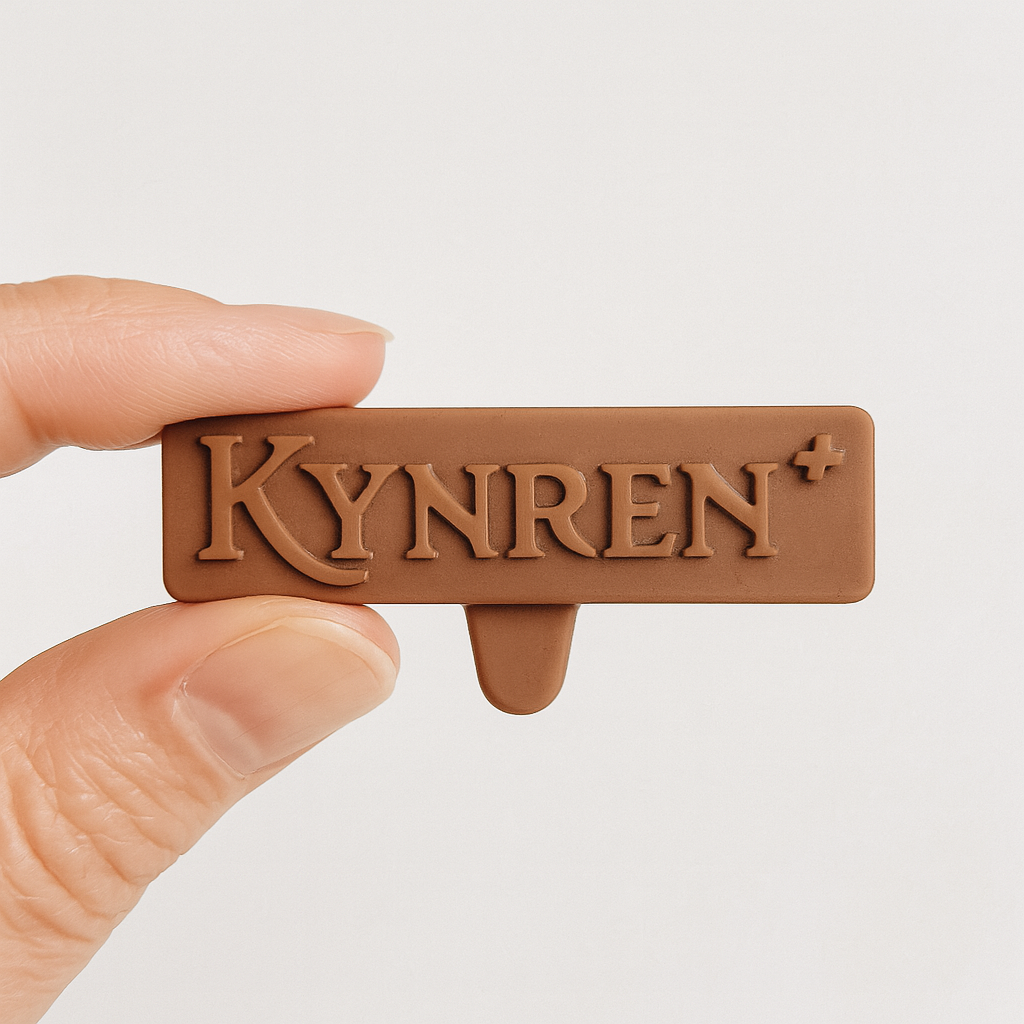 Food-Safe Personalized Silicone Mold, Custom Chocolate Cupcake Toppers