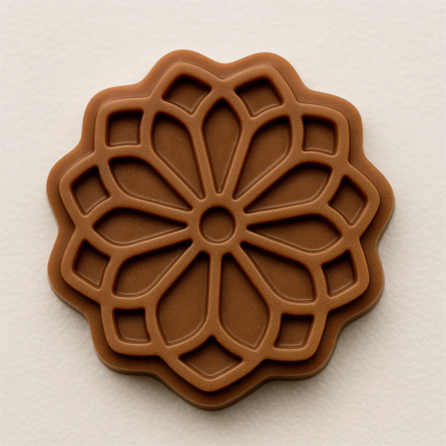 Custom Chocolate Silicone Mold – Personalized Candy Topper
