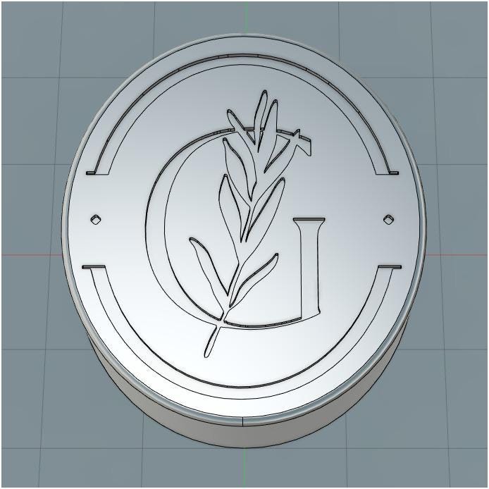 Custom Logo Silicone Mold – Oval Food Mold for Butter & Chocolate