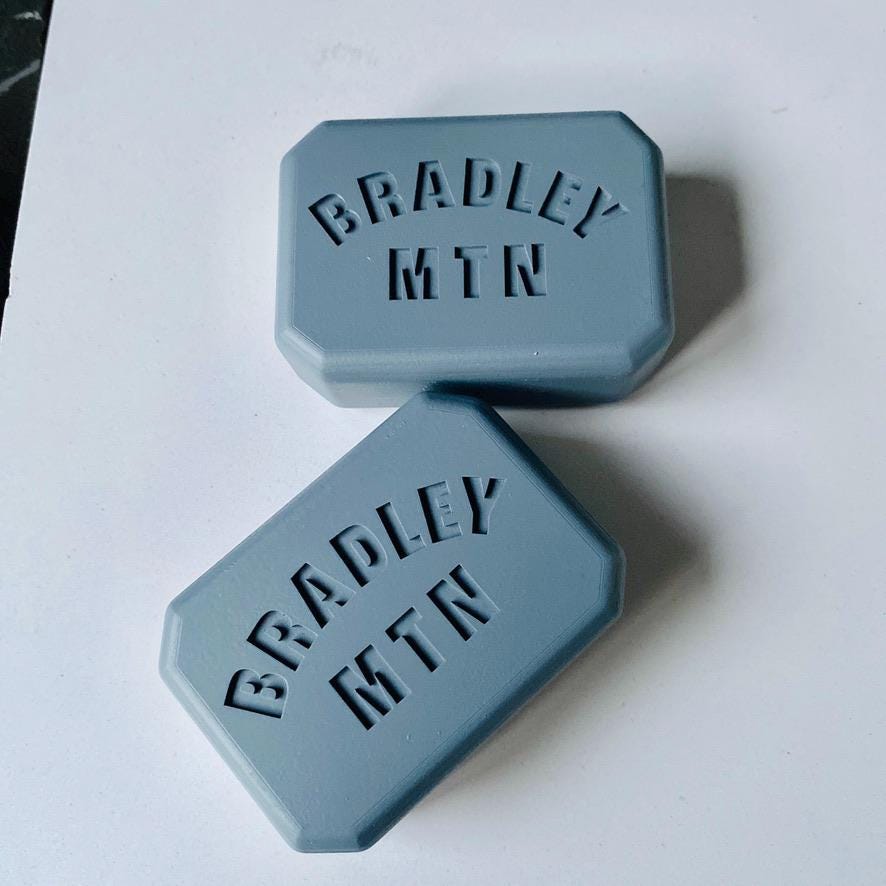 Soap Mold Custom with Logo - Handcrafted Silicone Mold for Artisan Soap Making
