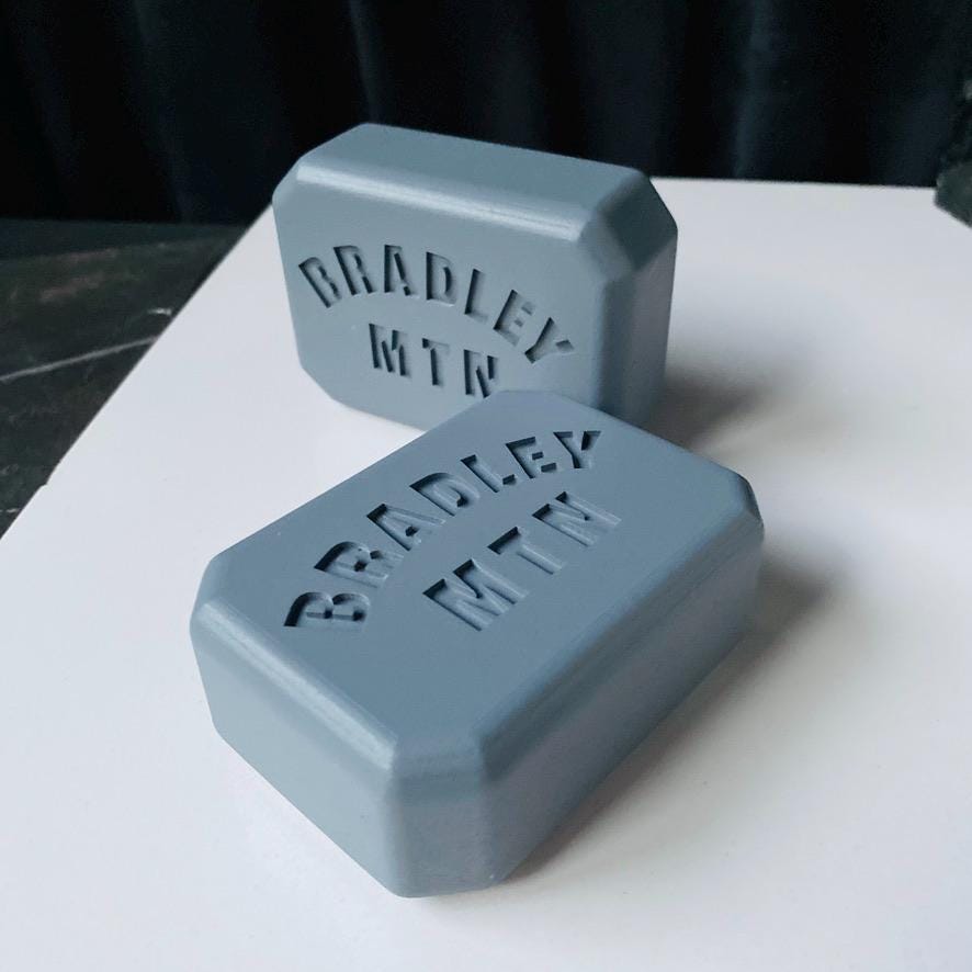 Soap Mold Custom with Logo - Handcrafted Silicone Mold for Artisan Soap Making