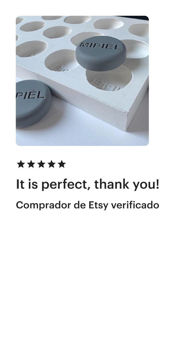 Moule personnalisé avec logo circulaire, moule à savon, silicone de qualité supérieure