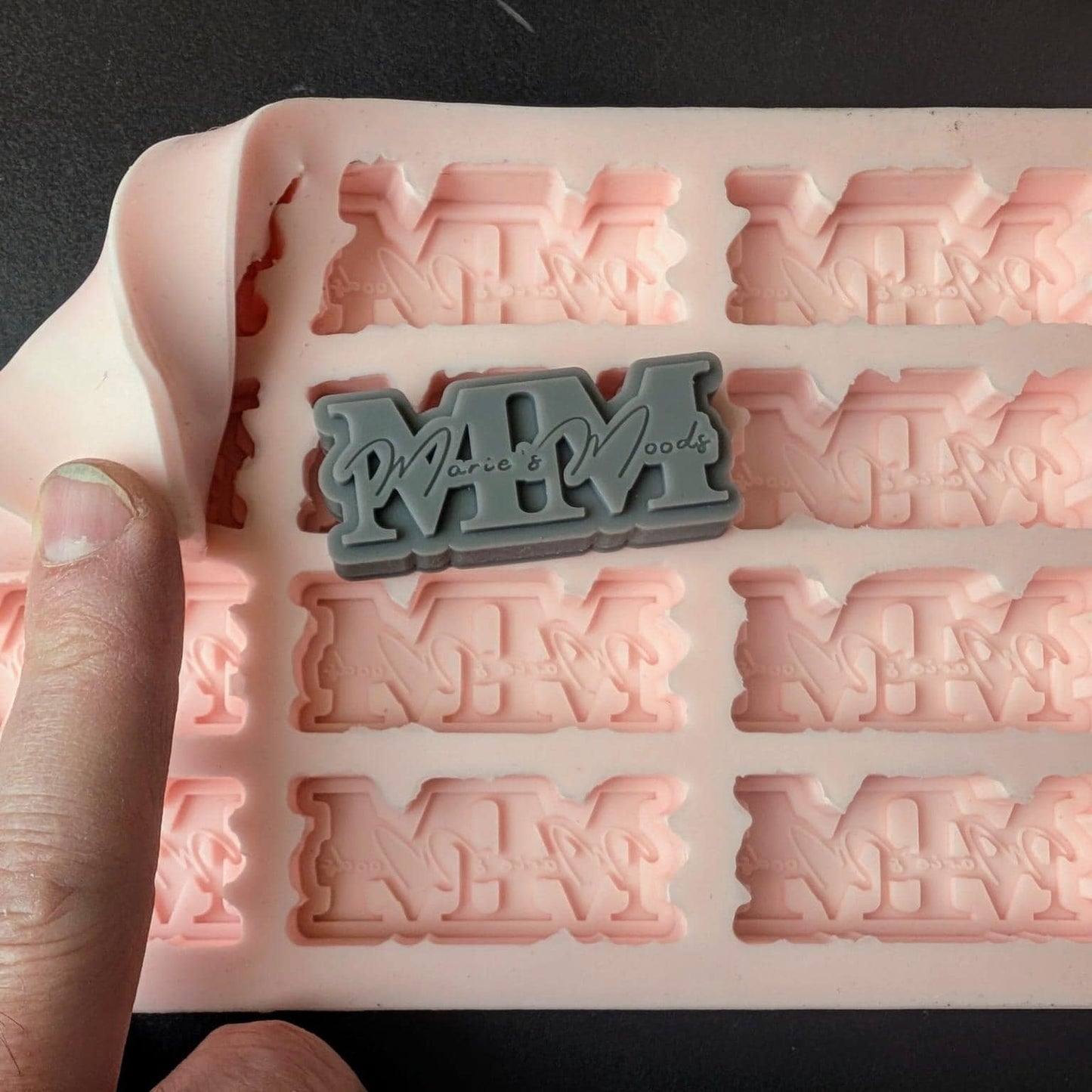 Silicone mold with custom logo, Custom Shaped Mold