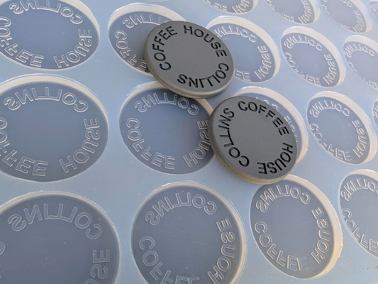 Food grade silicone mold, custom logo chocolate mold