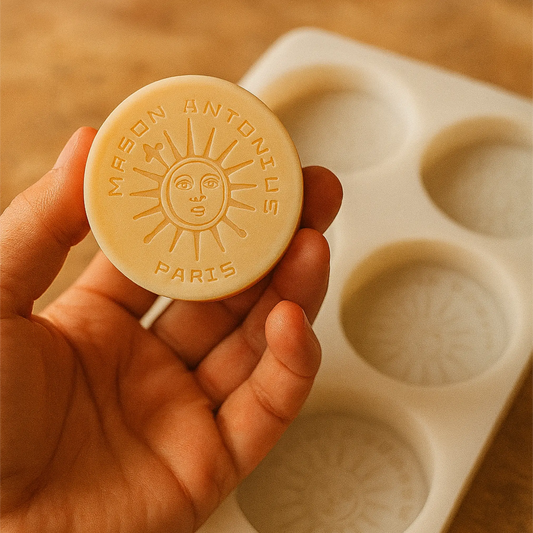 Custom Silicone Wax Melt Mold with Logo – Premium Mold for Soy Wax