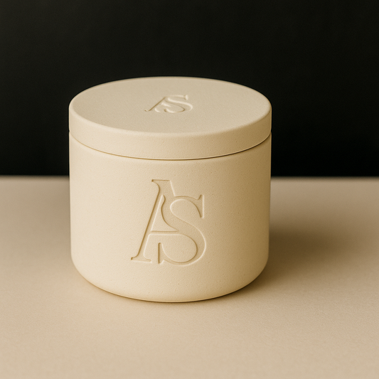 Custom Silicone Mold Set – Jar + Lid (Ø70x50mm) for Jesmonite,  Resin or Concrete