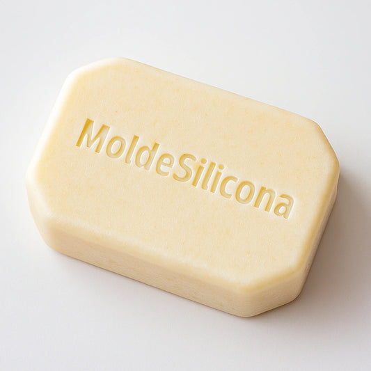 Soap Mold Custom with Logo - Handcrafted Silicone Mold for Artisan Soap Making
