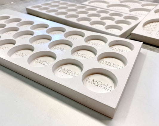Individuelle Süßigkeiten- und Münzform – Silikonform mit 24 Mulden und Logo